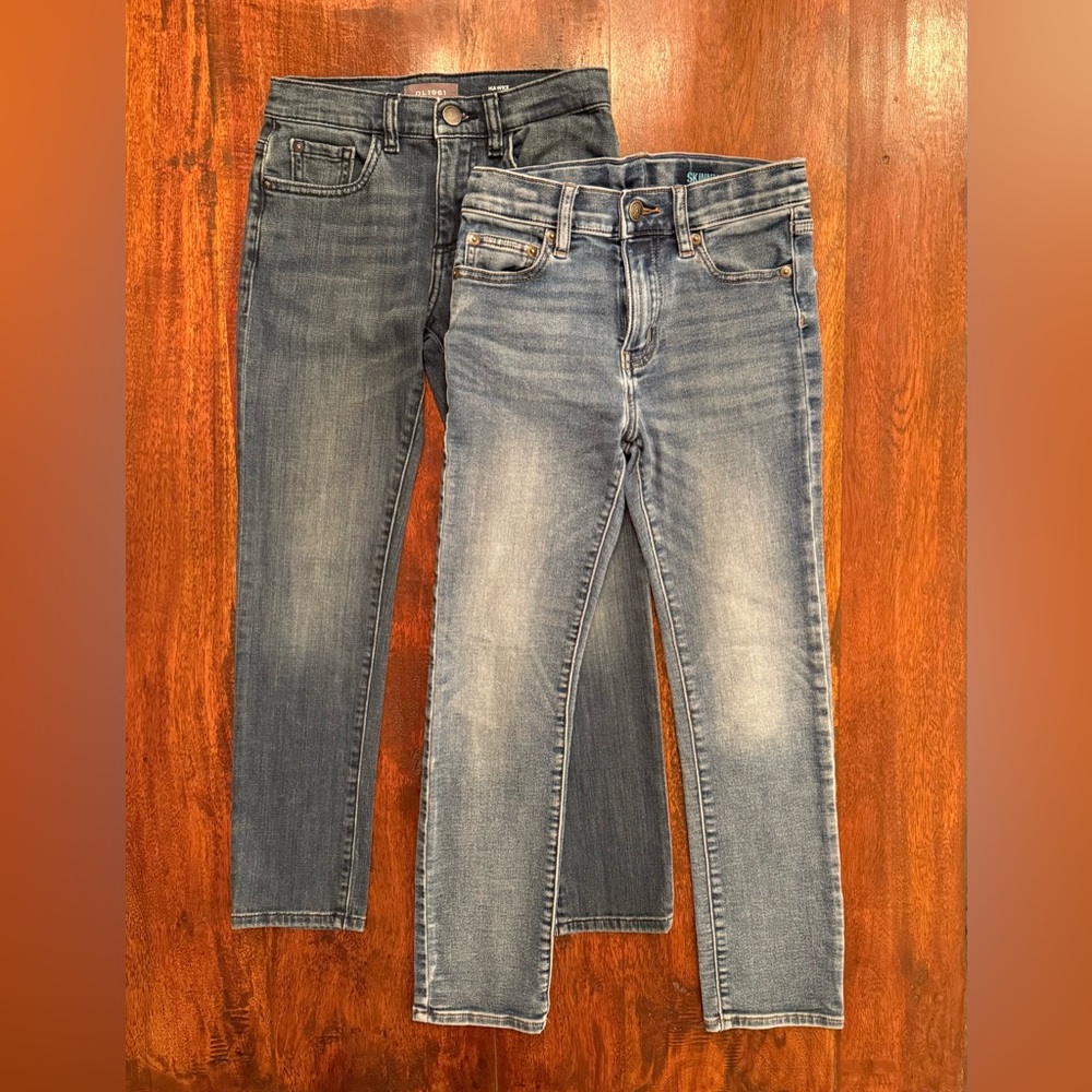 CLEARANCE SPECIAL: Bundle of 2 Pairs of Boys Jeans (Deisel & Crewcuts Brands)